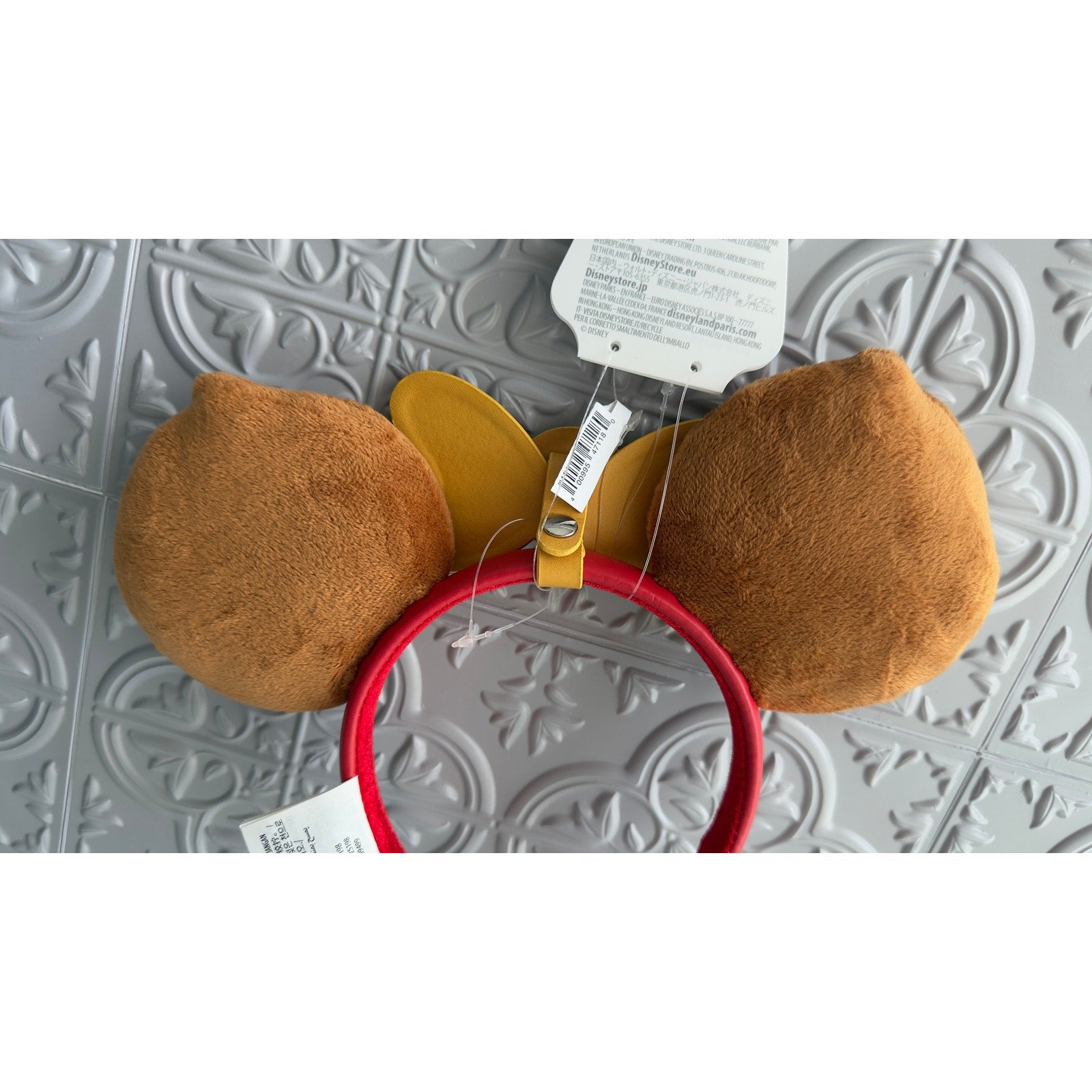 Disney Parks Jollywood Nights Gingerbread Minnie Mouse Ears Headband NEW