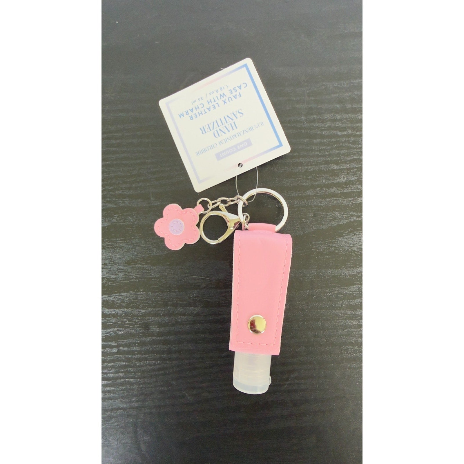 NWT Bullseye's Playground™ Santizer Key Chain Pink