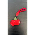 Creative Faux Leather Cherry Fruit Keychain – NEW
