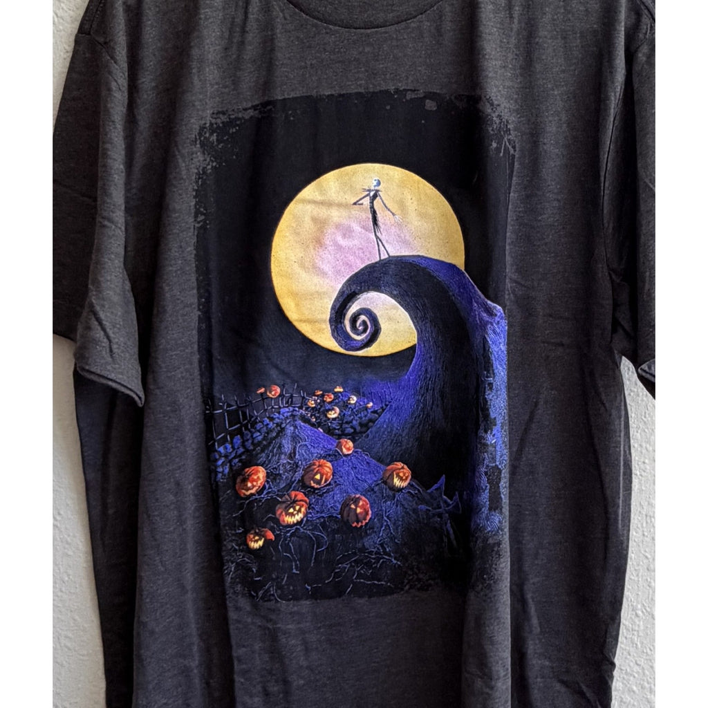 NEW Disney's The Nightmare Before Christmas Spiral Mountain T-Shirt - Large