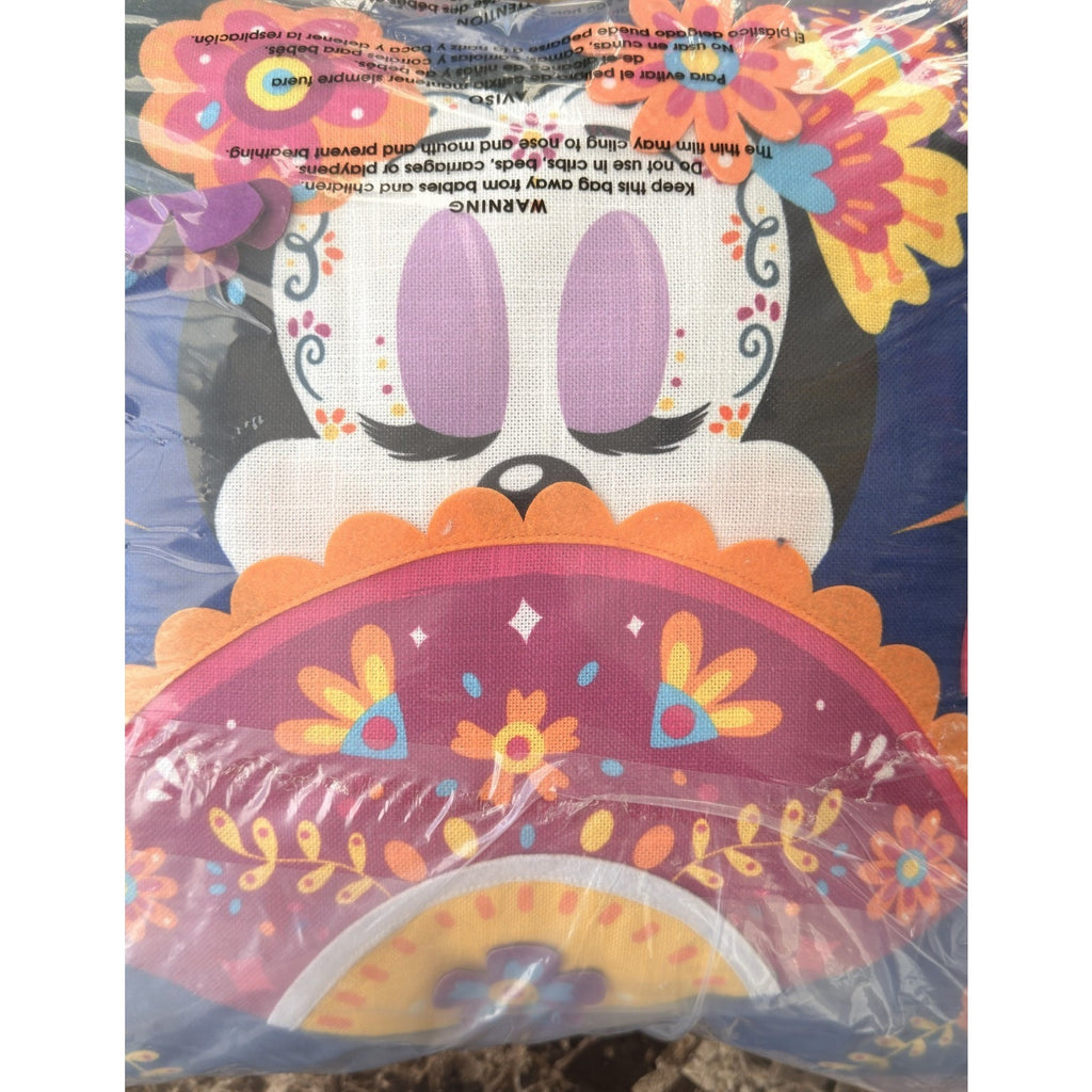 Disney Parks: EPCOT Mexico Pavilion Minnie Mouse Throw Pillow - New