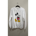 Disney White Classic Mickey Mouse Graphic Crewneck Sweatshirt XL
