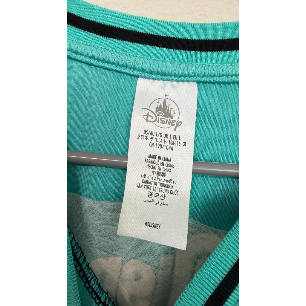 NEW Walt Disney World Embroidered Mickey Retro Athletic Jersey Adult Large NWT
