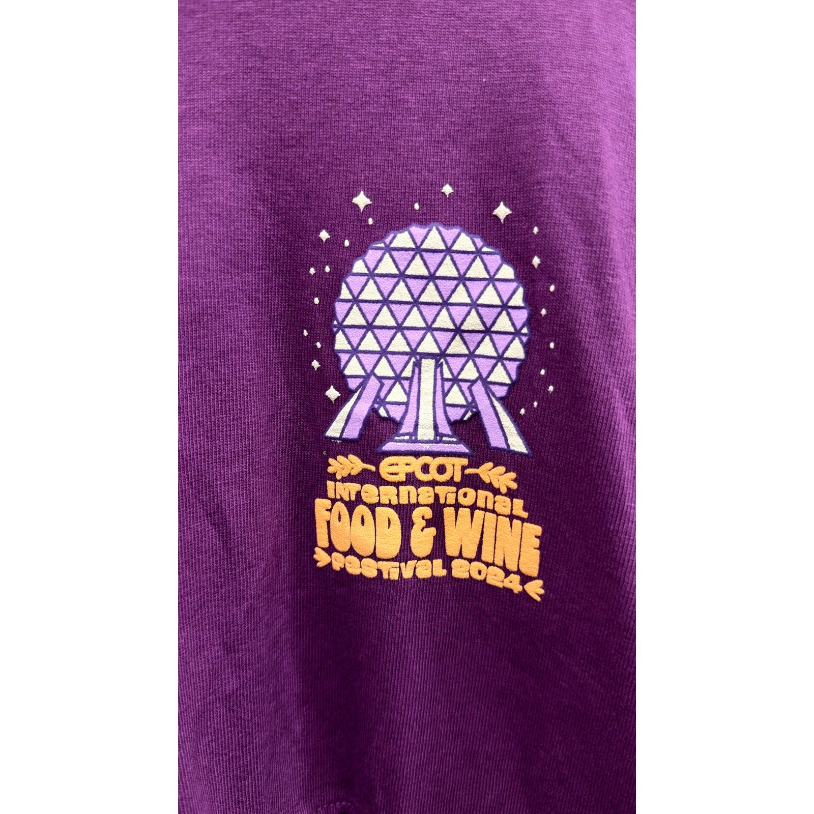 Disney 2024 Epcot Food and Wine Festival Chef Mickey Spirit Jersey Large NWT