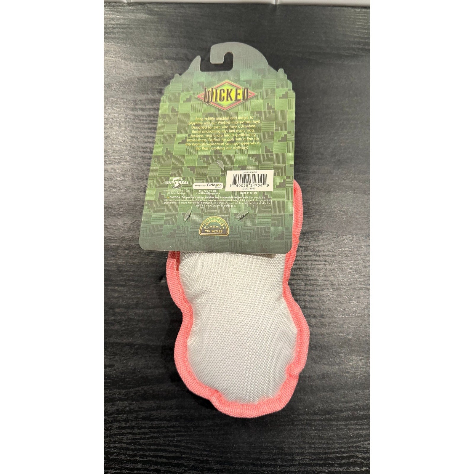 Wicked Glinda Dog Toy with Squeaker NWT
