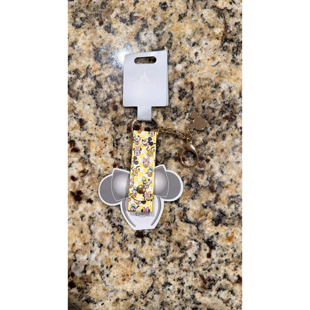 NEW Disney Parks "Mickey and Friends" Ears/Headband Holder Keychain