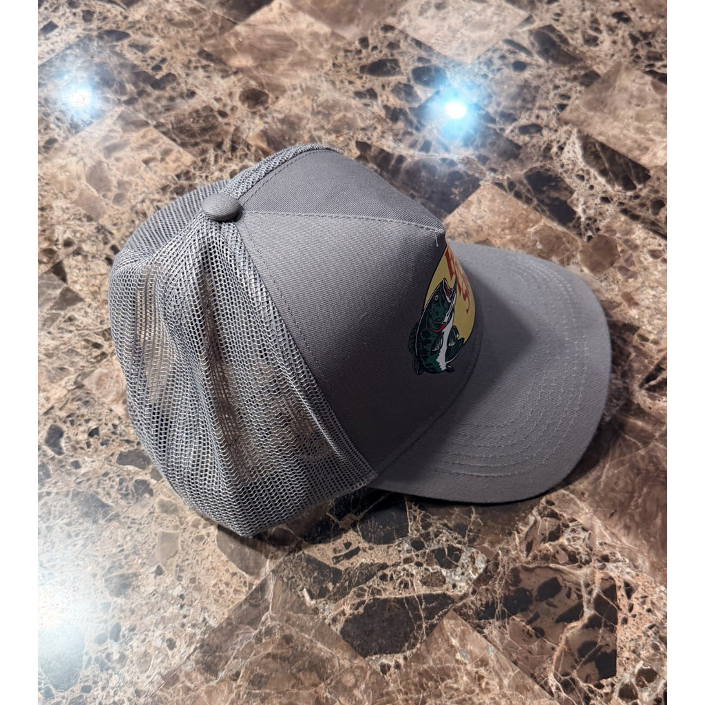 NWT Bass Pro Shops Mesh Trucker Cap - Gray