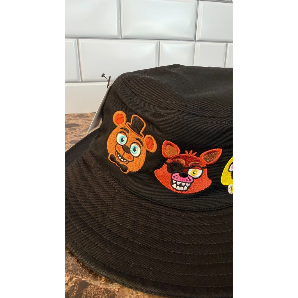 Universal HHN 2025 Five Nights at Freddy’s Reversible Bucket Hat NWT