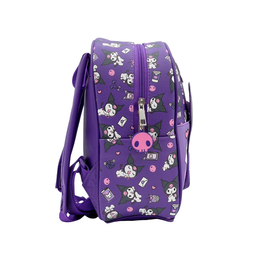 NEW Kuromi 10.5" Mini Backpack with Coin Purse