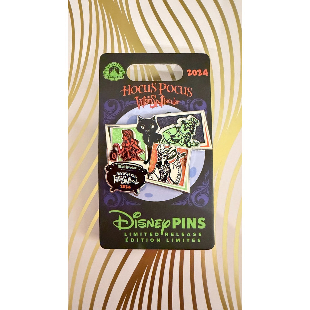 WDW 2024 Mickey’s Not-So-Scary Halloween Party Hocus Pocus Pin Limited Edition