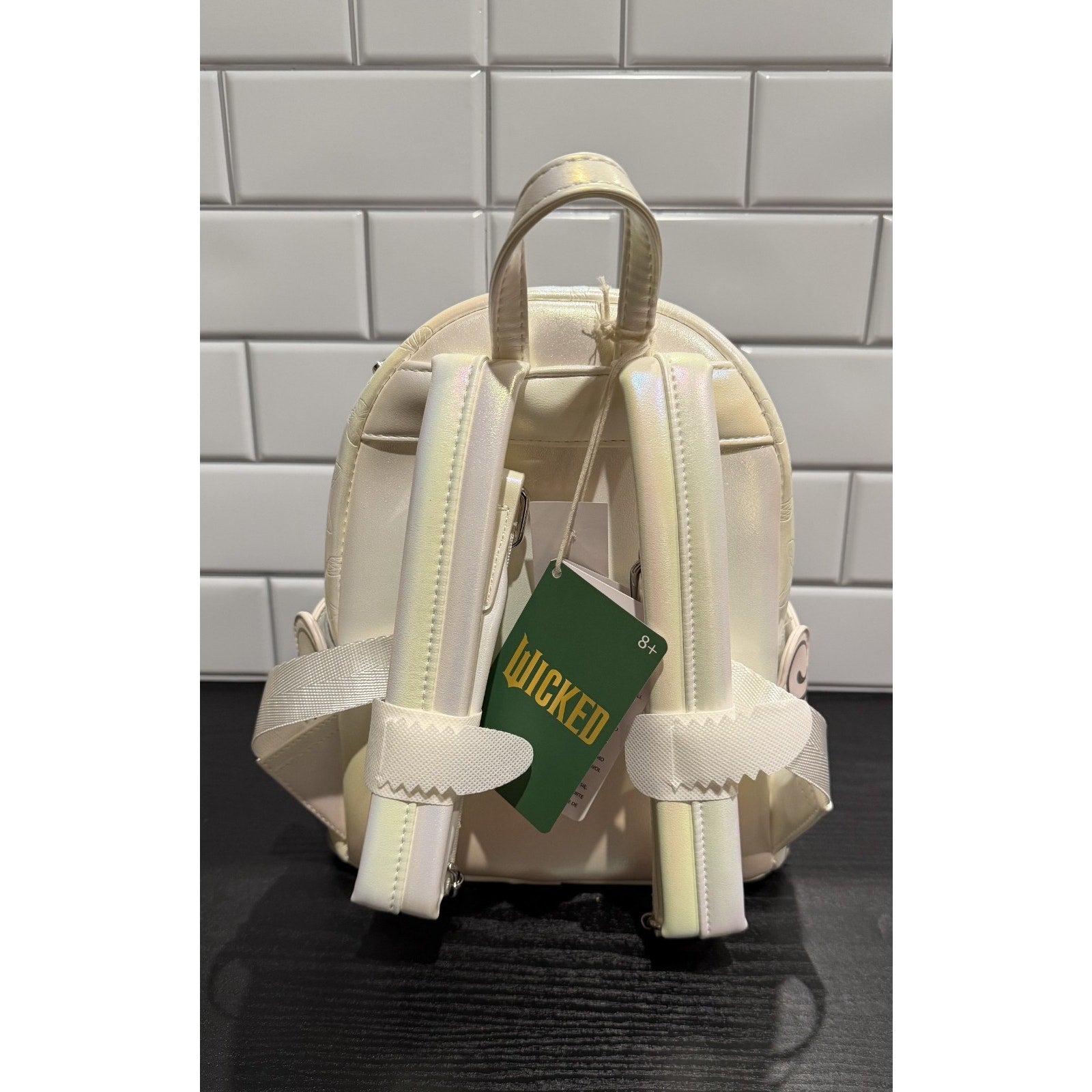 NWT Loungefly Wicked: For Good Glinda Butterfly Bubble Mini Backpack