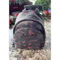 NEW Ed Hardy Black & Red Tattoo Design Mini Backpack - Butterfly & Skull Charms