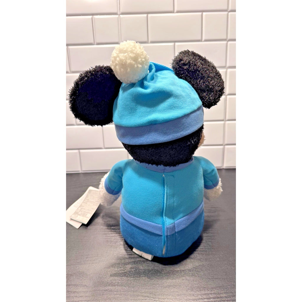 Disney Parks Weighted Winter 2.5lb Mickey Mouse Plush NWT