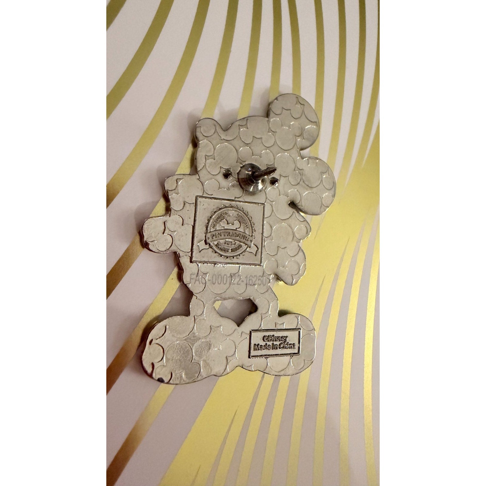 Disney Parks Authentic 2023 Pride Mickey Mouse Rainbow Silhouette Pin
