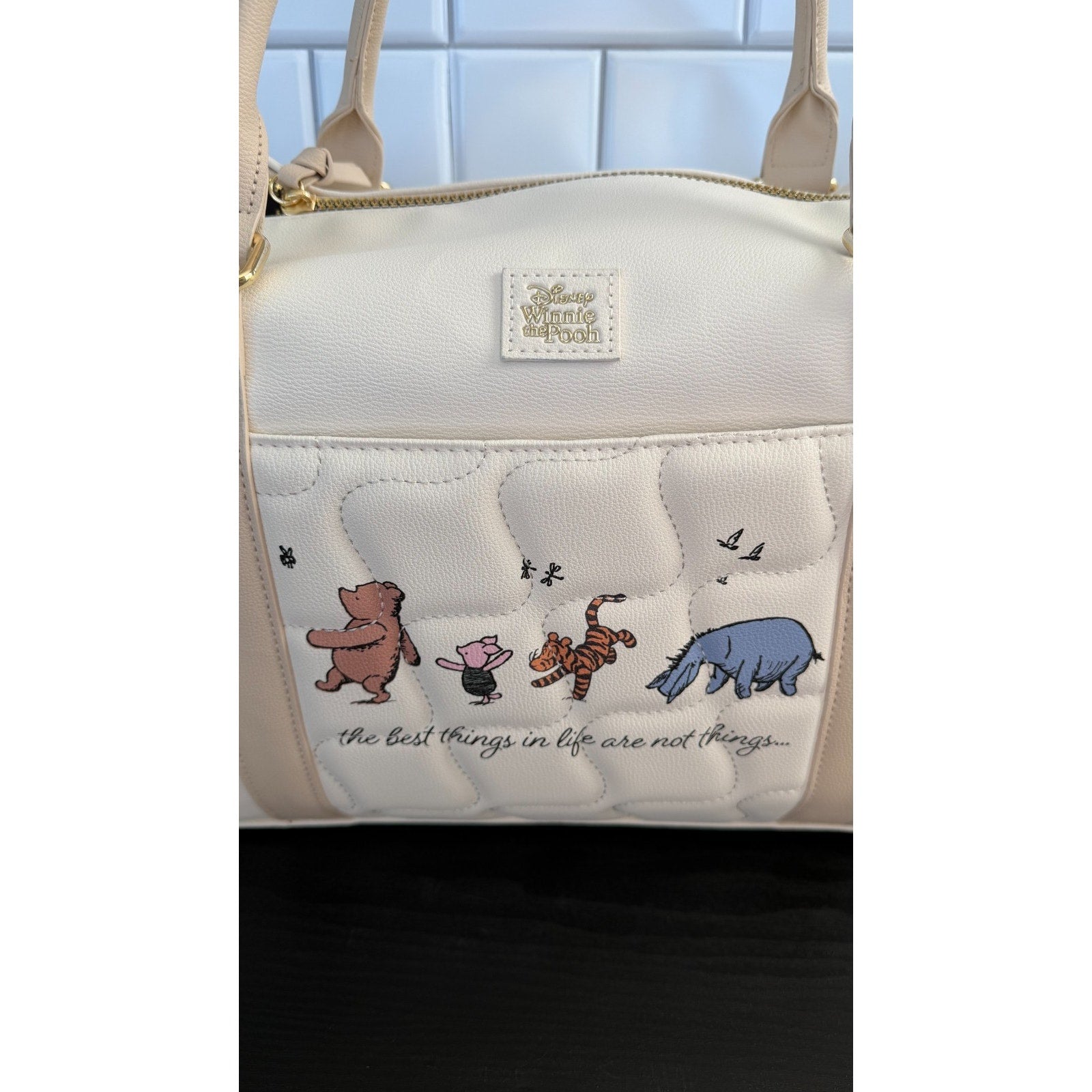 NEW Primark x Disney Winnie the Pooh Quilted Weekender Bag