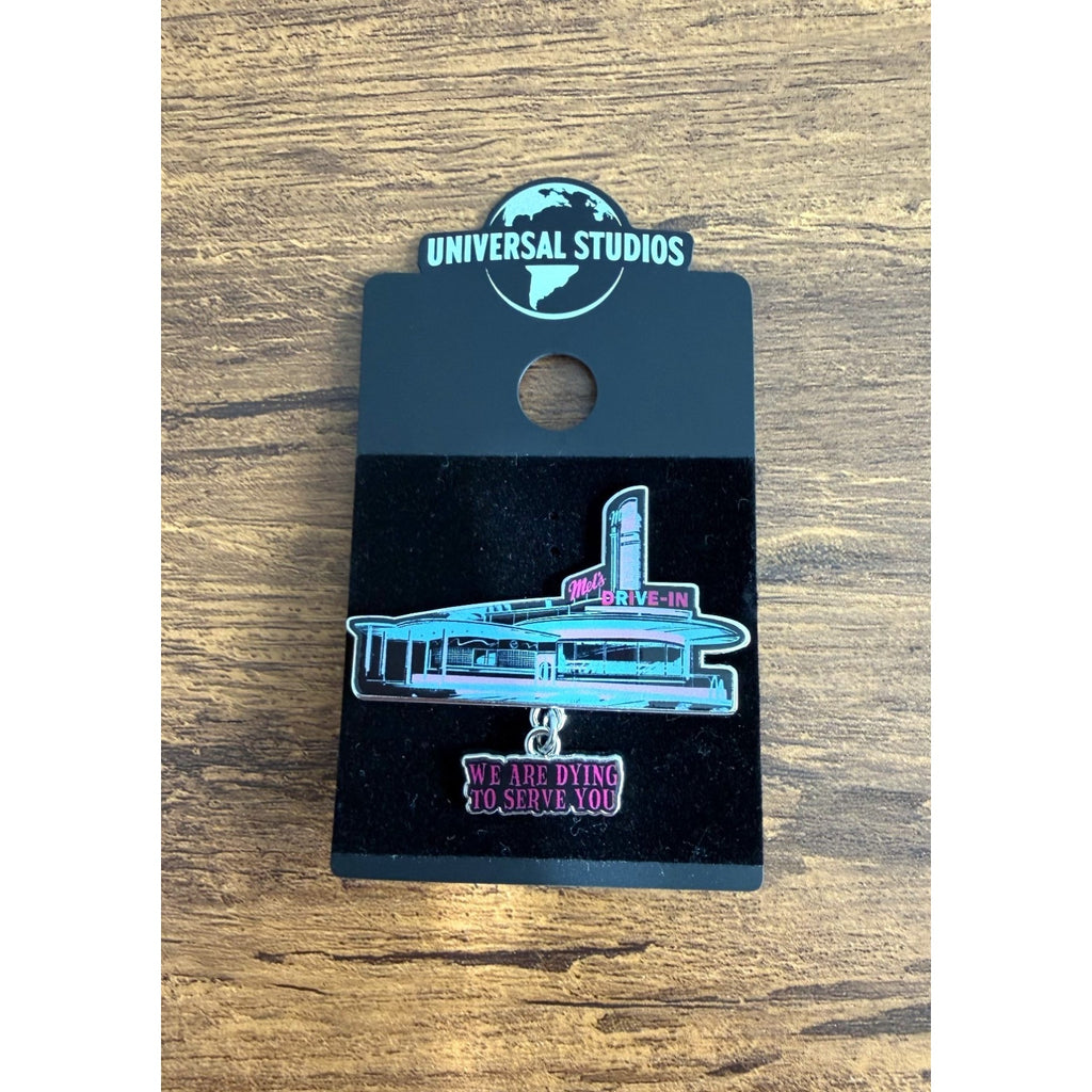 2025 Universal HHN Halloween Horror Nights Mel’s Die In Diner Dangle Pin