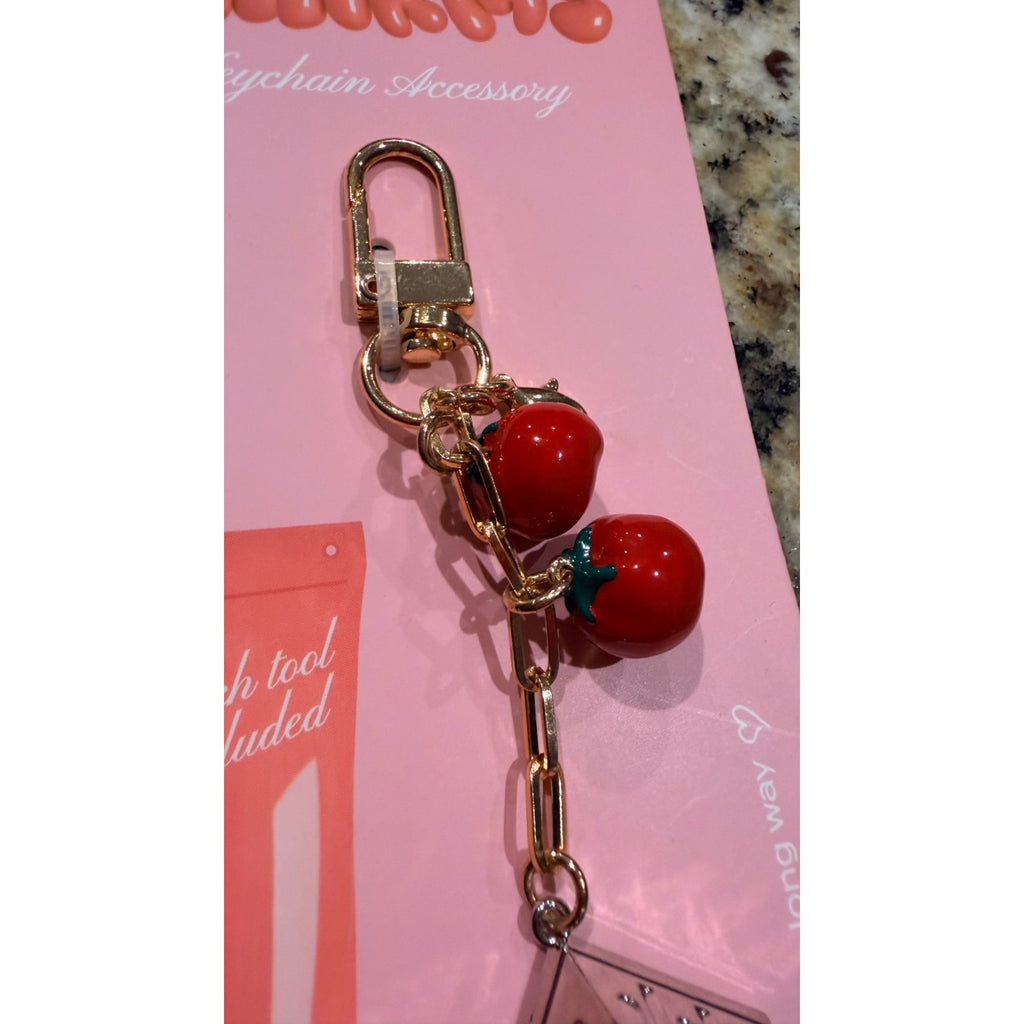 Studio Artifact Lip Charm Keychain - Chocolate & Strawberries (New)
