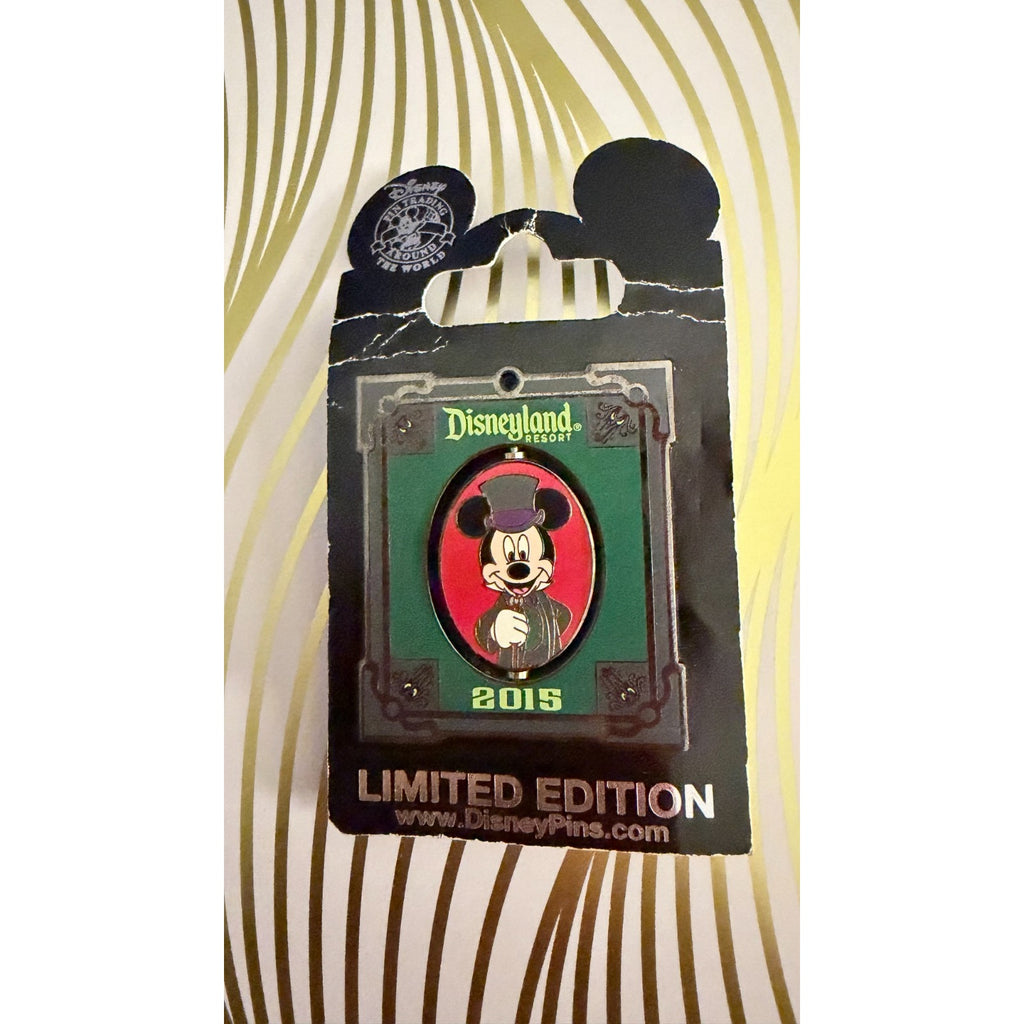 Disney Parks 2015 Disneyland Resort Bat's Day Mickey Spinner Pin Limited Edition