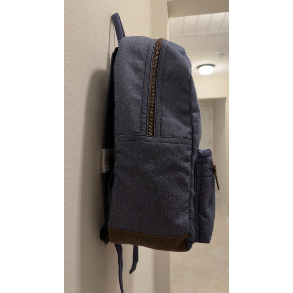 NWT Wrangler Kayce Canvas Backpack - Blue Denim Western Laptop Bag