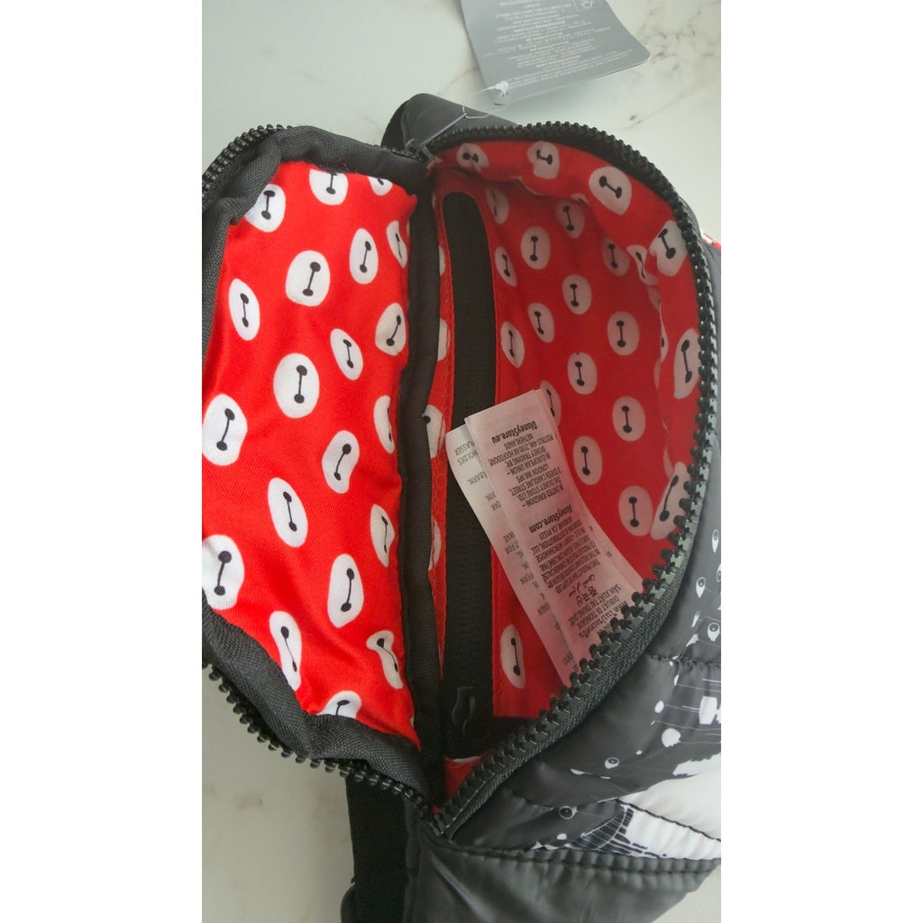 Disney Parks Big Hero 6 Baymax Puffy Belt Bag San Fransokyo Crossbody NWT