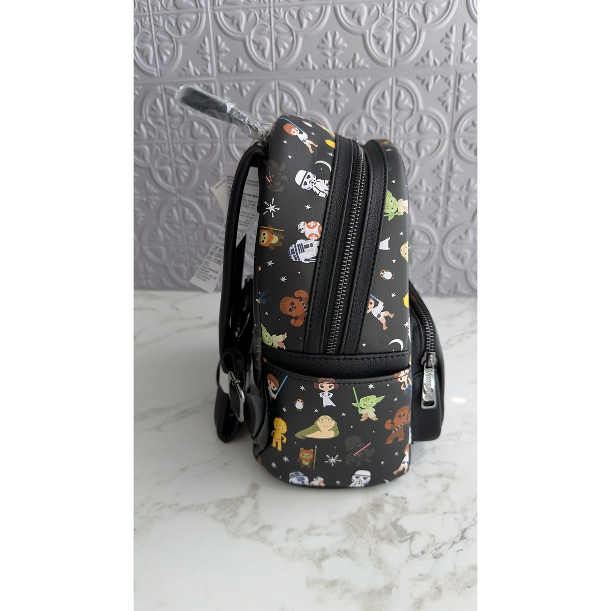 Disney Parks Loungefly Star Wars Chibi Character Mini Backpack NEW