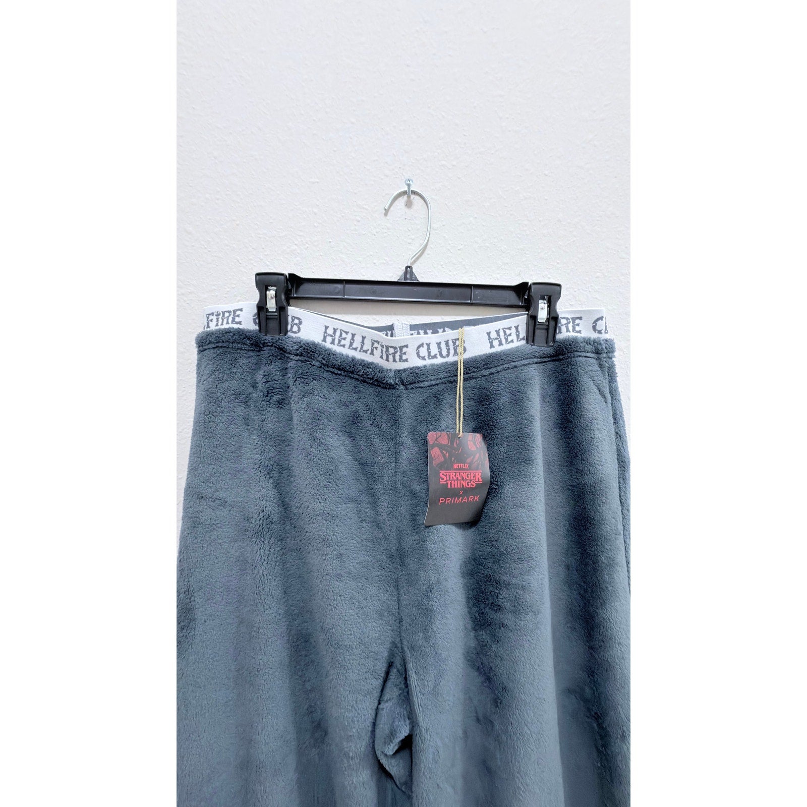 NWT Netflix Stranger Things x Primark Hellfire Club Lounge Pants - Large