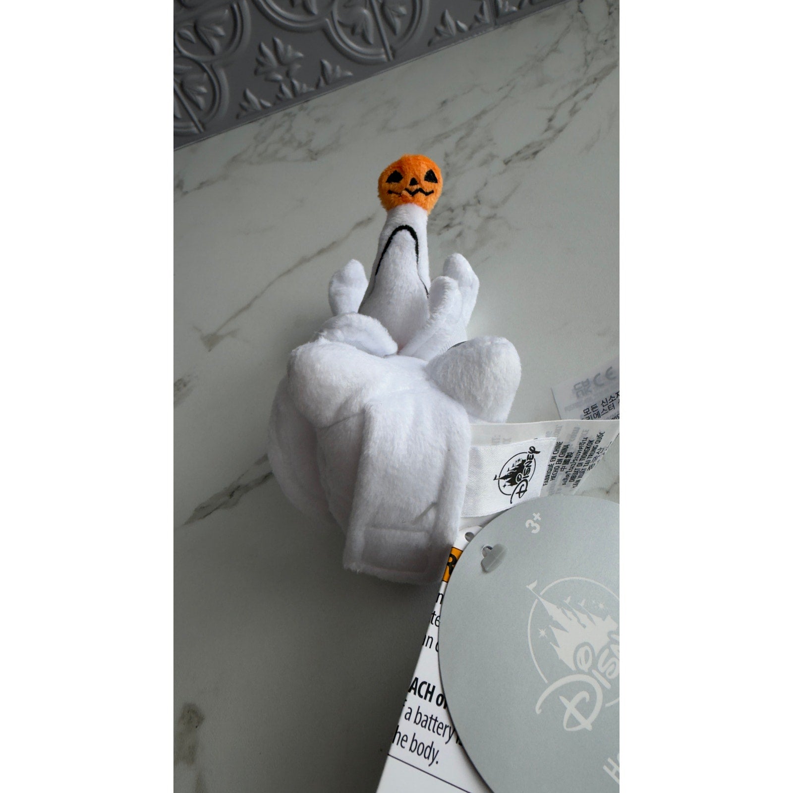 Disney Parks Light Up Zero Nightmare Before Christmas Headband Plush Topper NEW