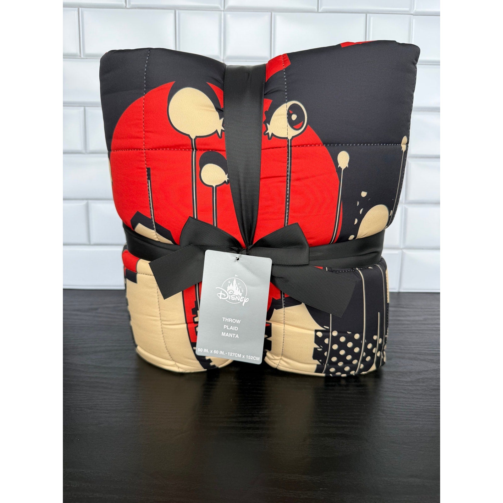 Disney Parks Big Hero 6 San Fransokyo Puffy Throw Blanket NWT