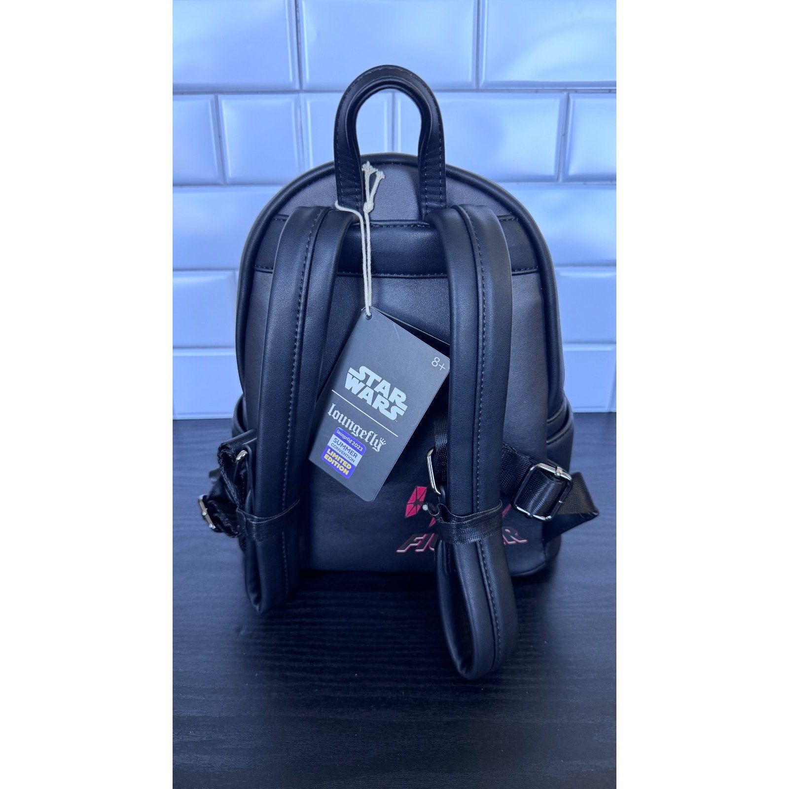 Loungefly Star Wars Tie Fighter Backpack Summer Convention Limited Edition NWT