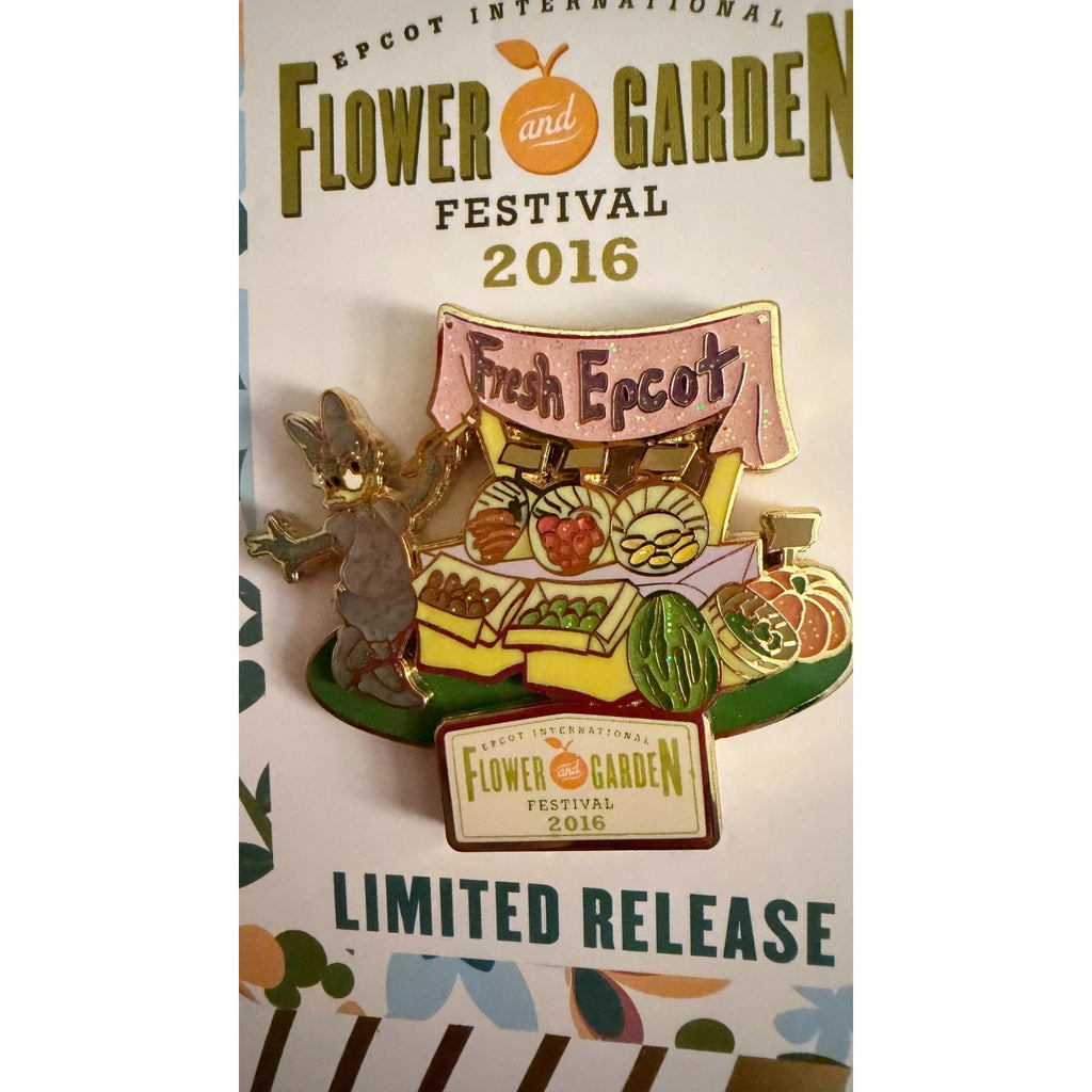 Disney Parks 2016 Epcot Flower & Garden Daisy Duck "Fresh EPCOT" Pin