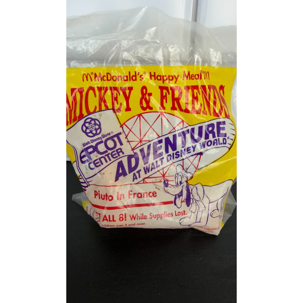 Vintage 1994 McDonald’s Disney’s Epcot Adventure Toy Lot - Set of 4 Sealed