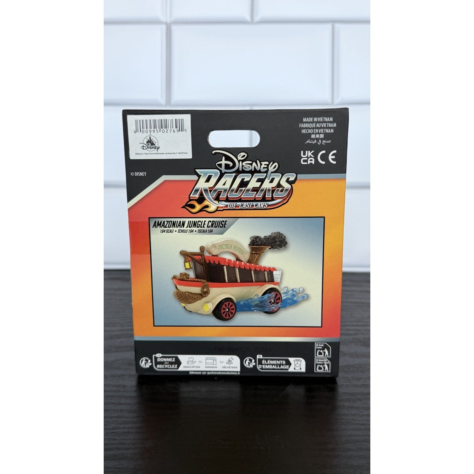 NWT Disney Parks Racers Jungle Cruise Attraction Boat Diecast Car