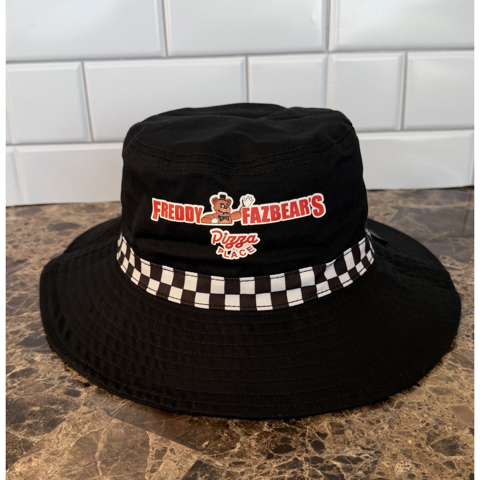 Universal HHN 2025 Five Nights at Freddy’s Reversible Bucket Hat NWT