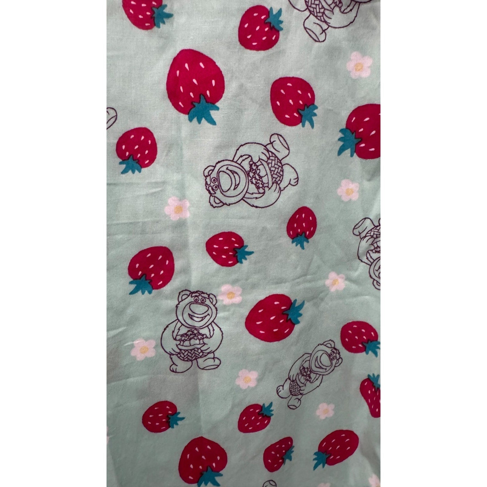 Disney Parks Lotso & Strawberries Button Down Shirt - Adult Large (NWT)