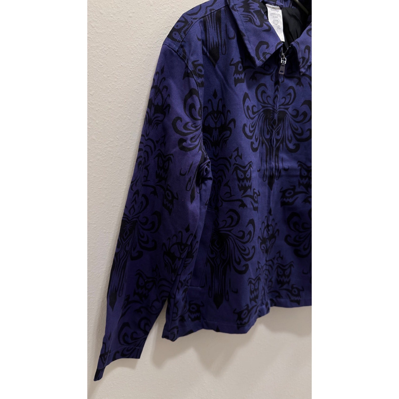 NEW Disney Parks The Haunted Mansion Wallpaper Jacket - Adult Medium
