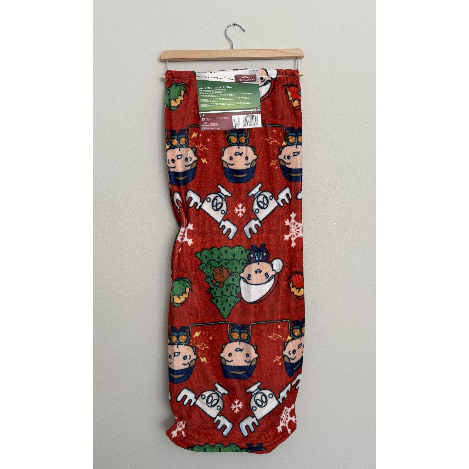 NEW National Lampoon's Christmas Vacation 50x70 Silk Touch Throw Blanket