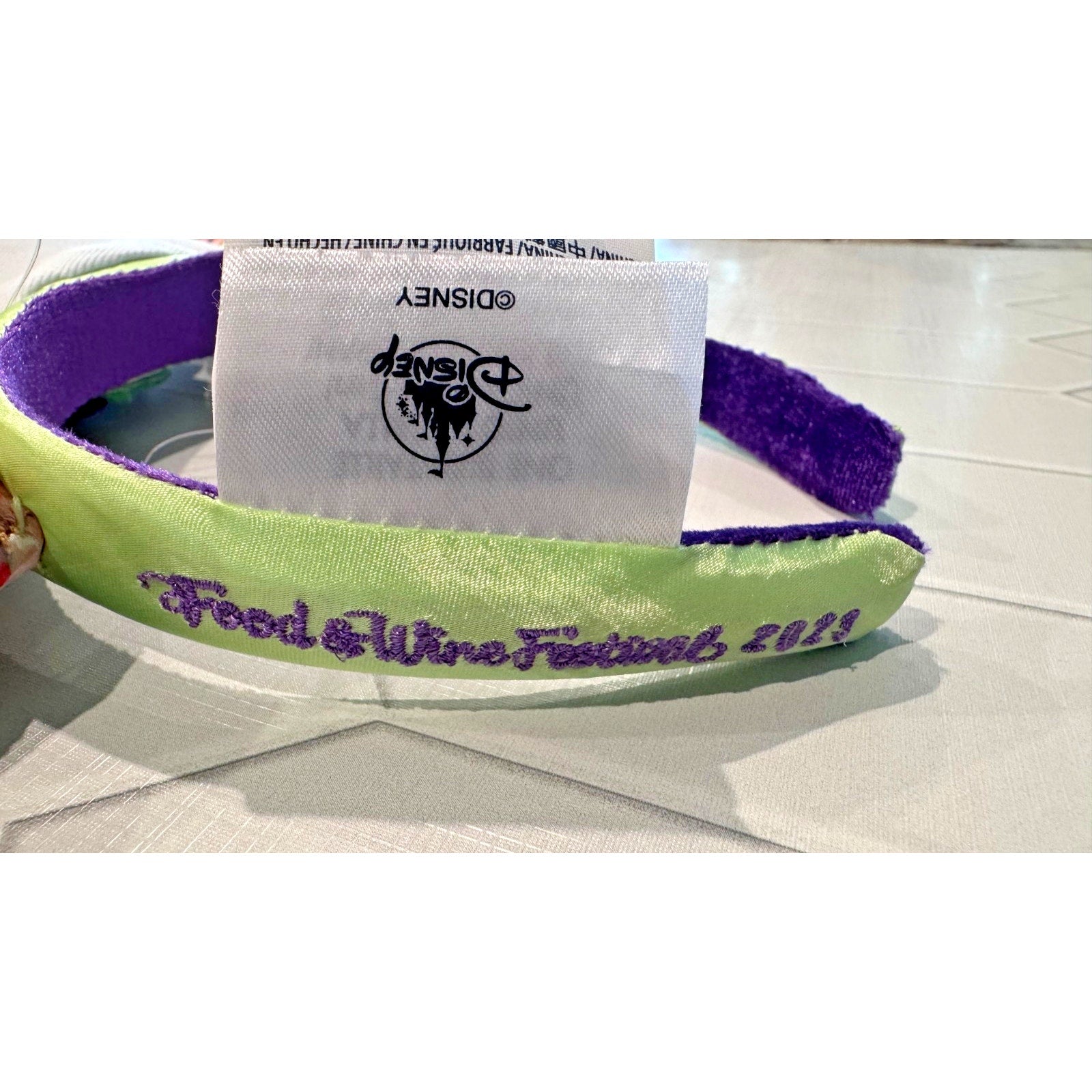Disney Parks California Mickey Mouse Ears Headband Food & Wine 2023 Chef Hat New