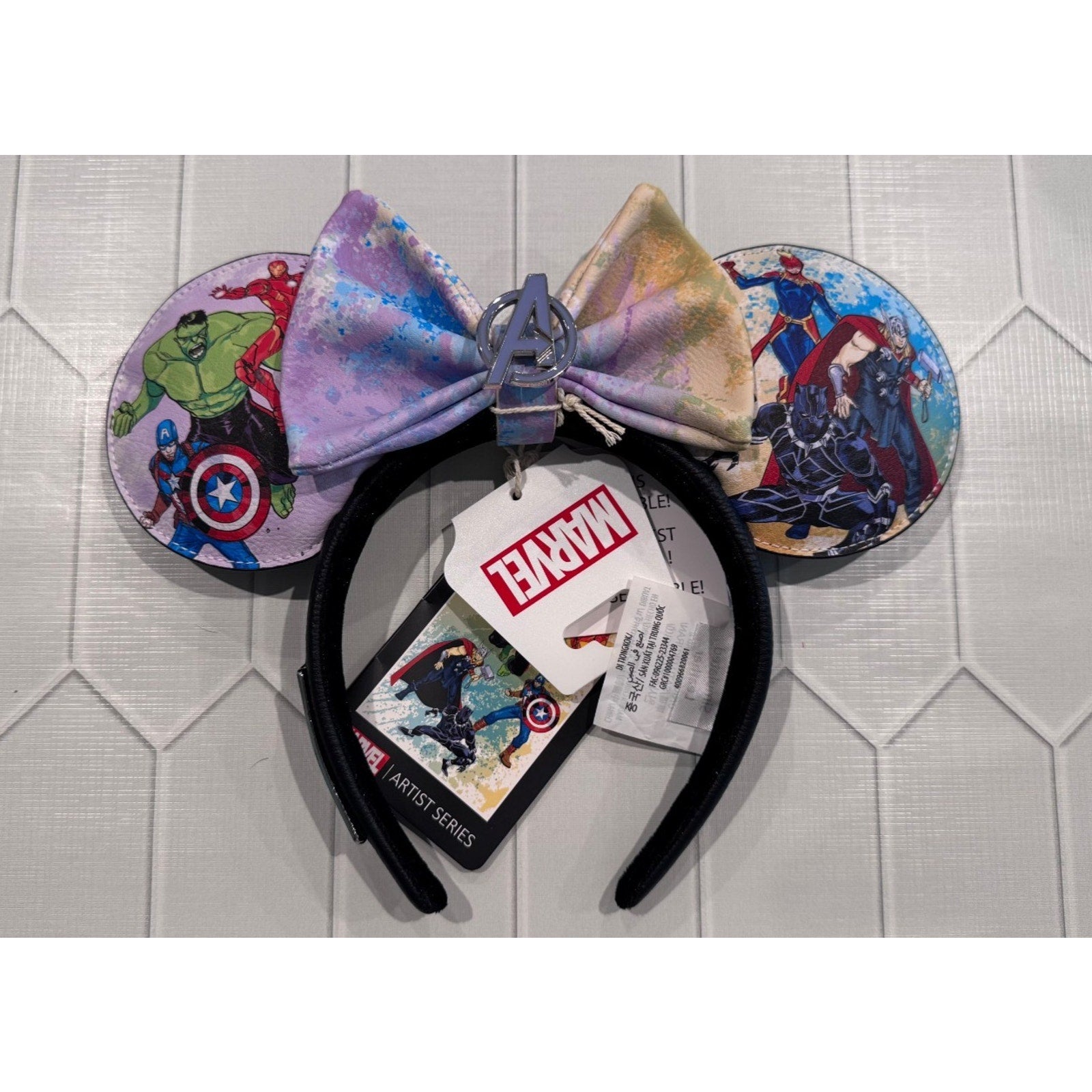 Disney Parks - Marvel Loungefly AVENGERS Ears Sara Pichelli Minnie Ears NWT