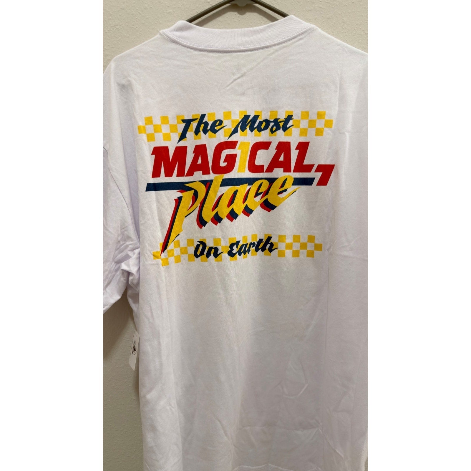 NEW Disney Parks Walt Disney World Racing T-Shirt - Adult Large