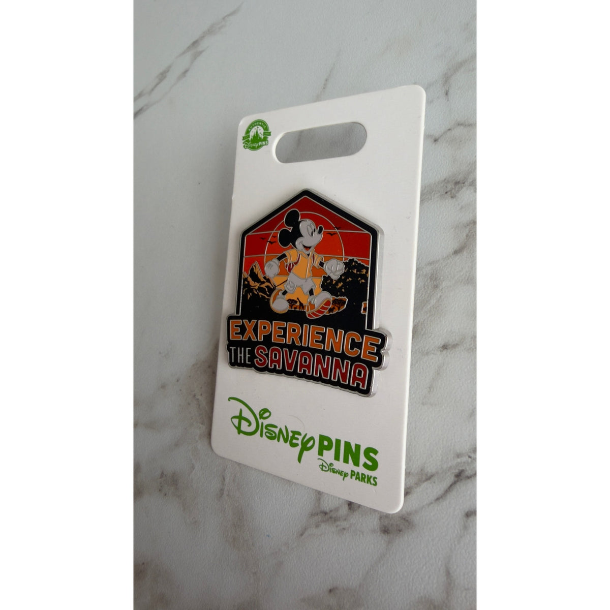 Disney Parks Animal Kingdom Mickey Mouse Experience the Savanna Pin NEW