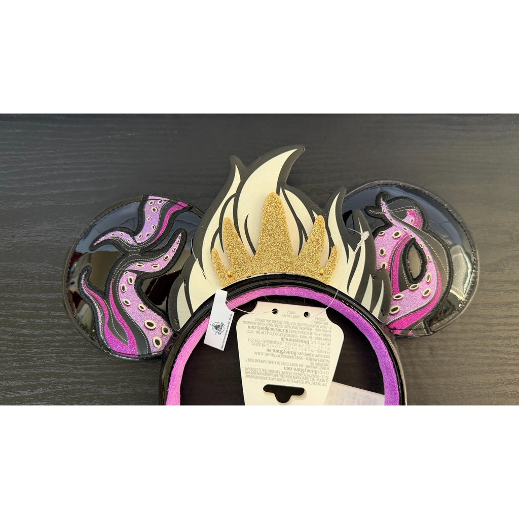 BNWT Disney Parks The Little Mermaid - Ursula Ears Vinyl Headband