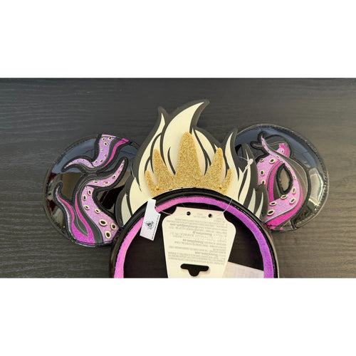 BNWT Disney Parks The Little Mermaid - Ursula Ears Vinyl Headband