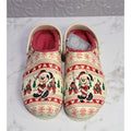 Disney Parks Mickey Mouse Santa Holiday Fair Isle Lined Crocs (M10/W12)