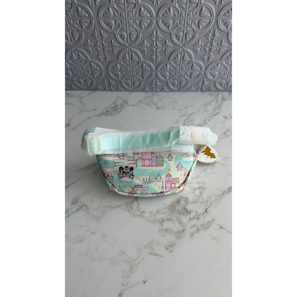 NWT Disney Parks Stoney Clover Lane It’s A Small World Belt Bag Fanny Pack