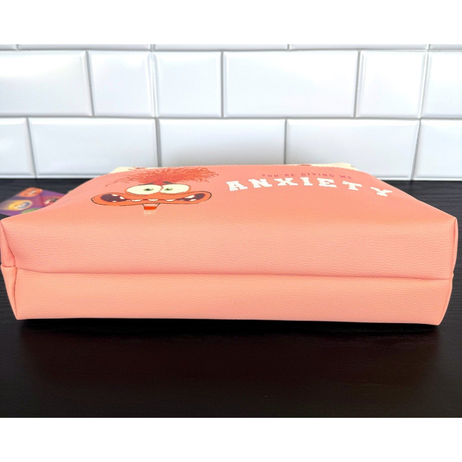 Disney Pixar Inside Out 2 "Anxiety" 2-in-1 Travel Wash Bag – NWT