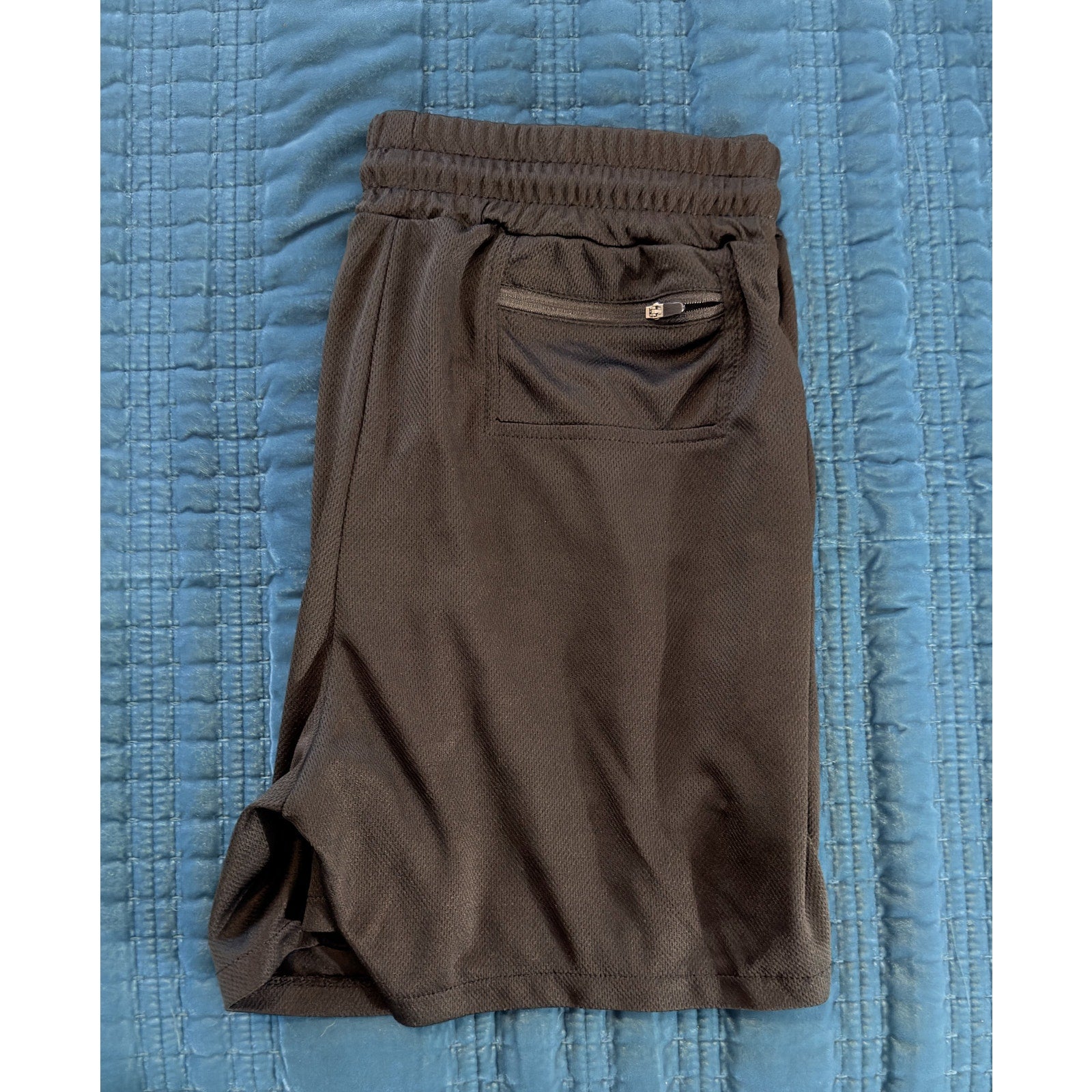 Men’s 5” Gym Workout Athletic Shorts 7 Pack Zipper Pocket & Towel Loop
