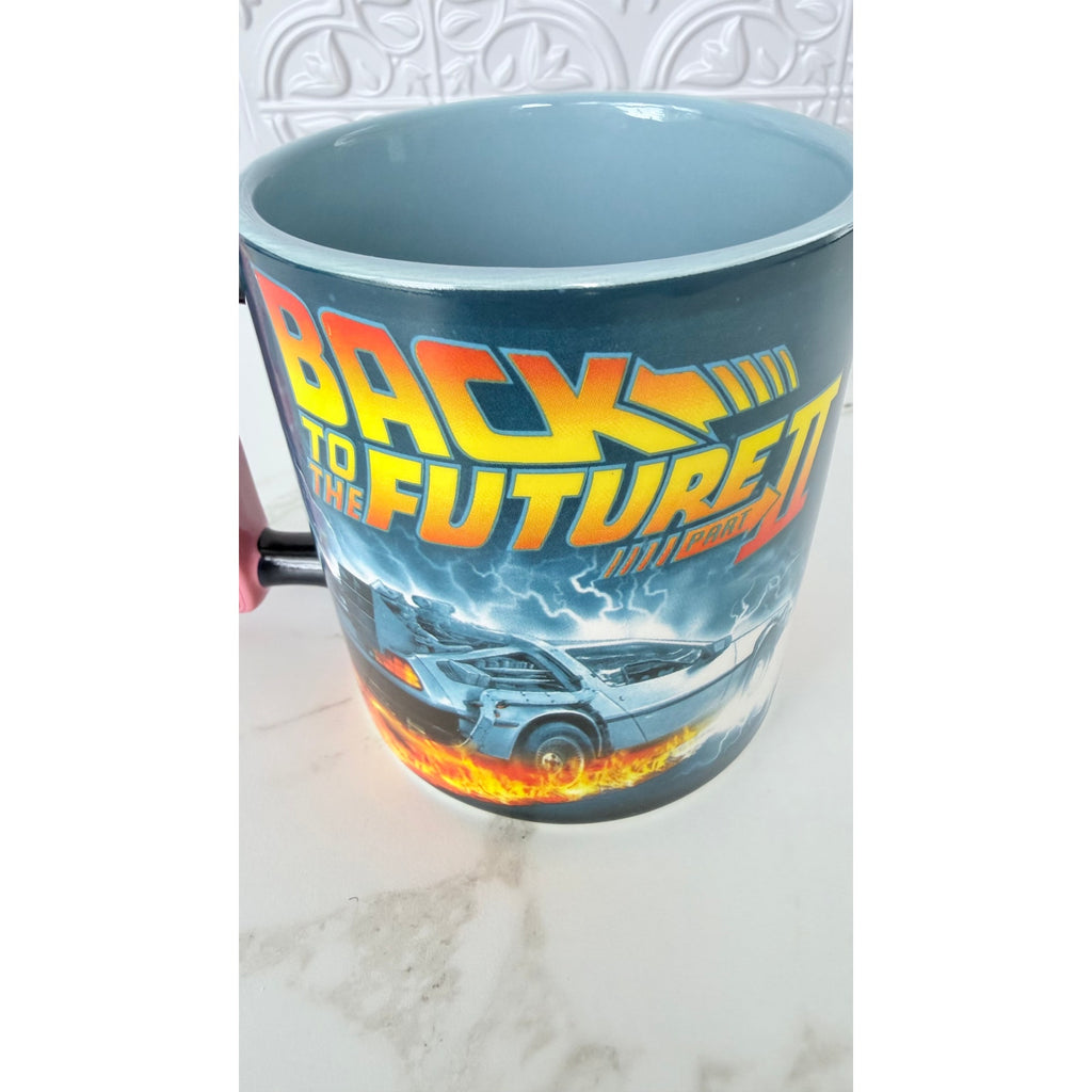 Back to the Future Part II DeLorean 20 oz Ceramic Mug NEW
