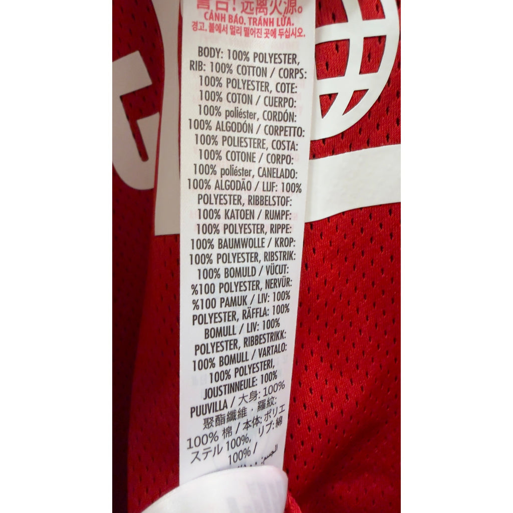Walt Disney World Red Spirit Jersey Mesh Hockey Jersey NWT Medium Adults
