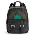 Bioworld WICKED Musical Emerald City Screenprint Mini Backpack NWT