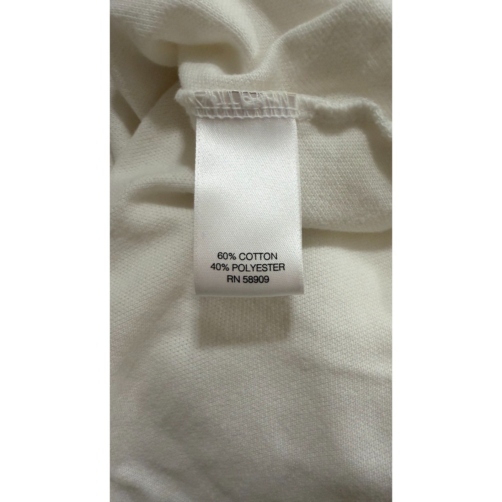 Class Club Boys White Long Sleeve Easy Care Polo Shirt Size 18/20